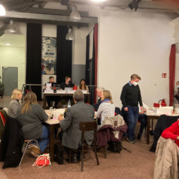 Blick in den Saal