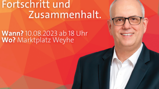 Sommer Sonne Sozialdemokratie Einladung Andreas Bovenschulte